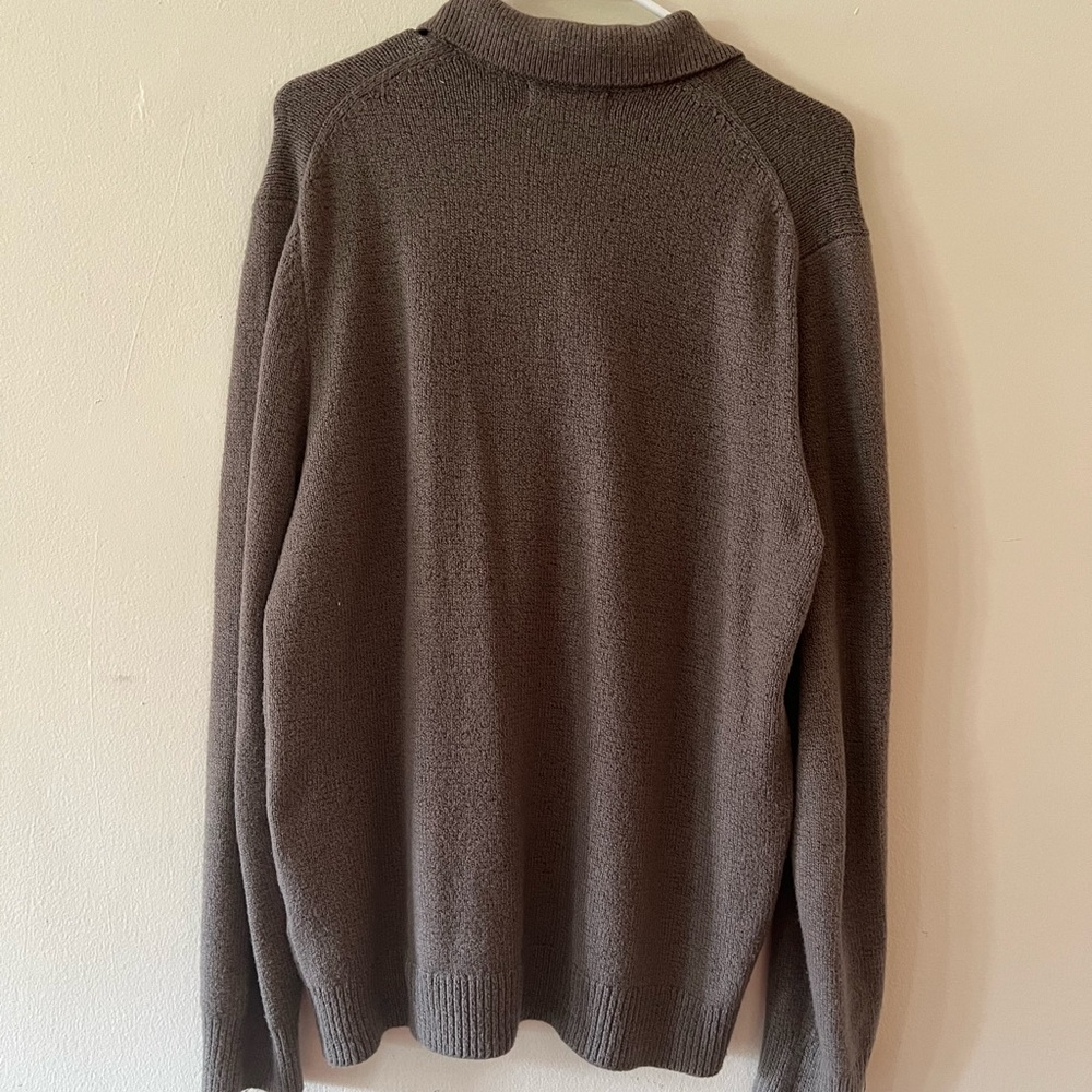 Banana Republic Brown Knit Collared Sweater - Picture 4 of 4